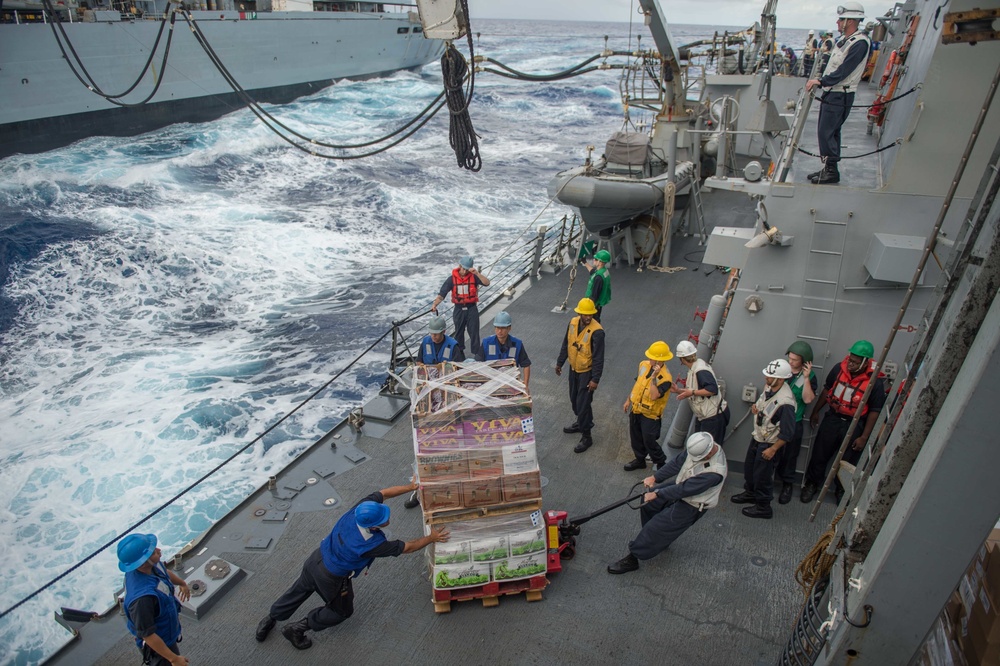 USS Stockdale Conducts At Sea Operations During RIMPAC