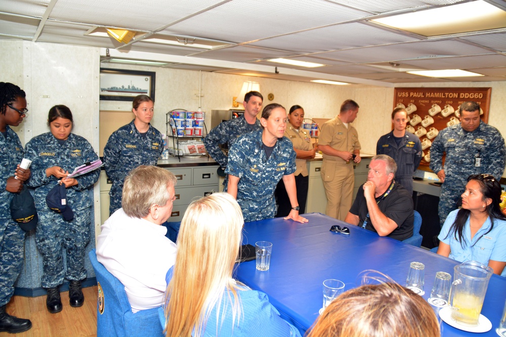 South Texas Educators get Glimpse of Navy Life during EOV
