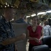 USS Chicago COB explains the dive controls to UNSECNAV during tour July 22