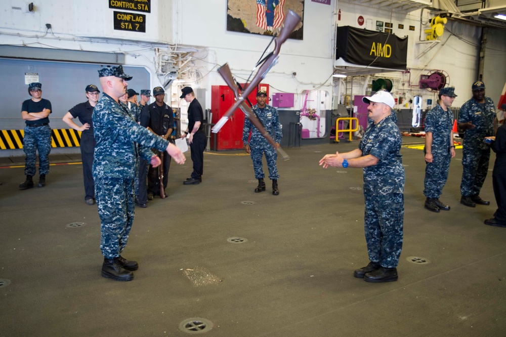 Honor Guard Training