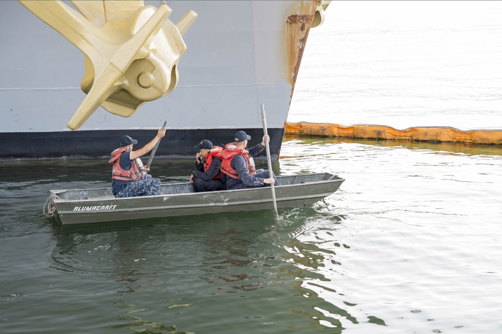 Inspecting the Ship