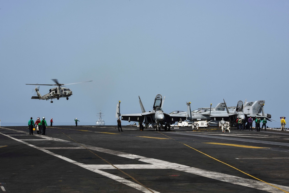 Dwight D. Eisenhower deployment