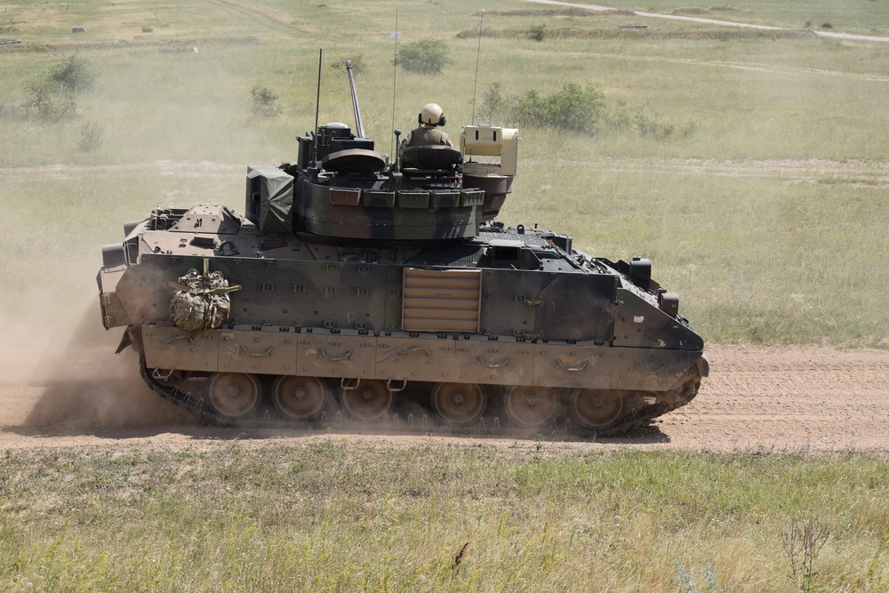 5-7 CAV trains for Combined Arms Live Fire Exercise