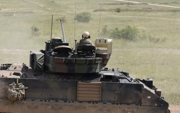 5-7 CAV trains for Combined Arms Live Fire Exercise