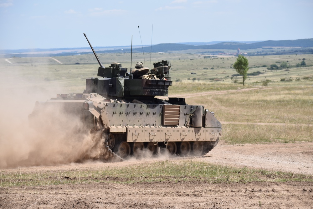 5-7 CAV trains for Combined Arms Live Fire Exercise