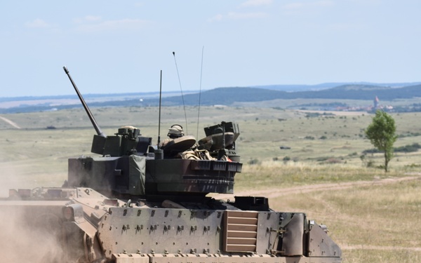 5-7 CAV trains for Combined Arms Live Fire Exercise