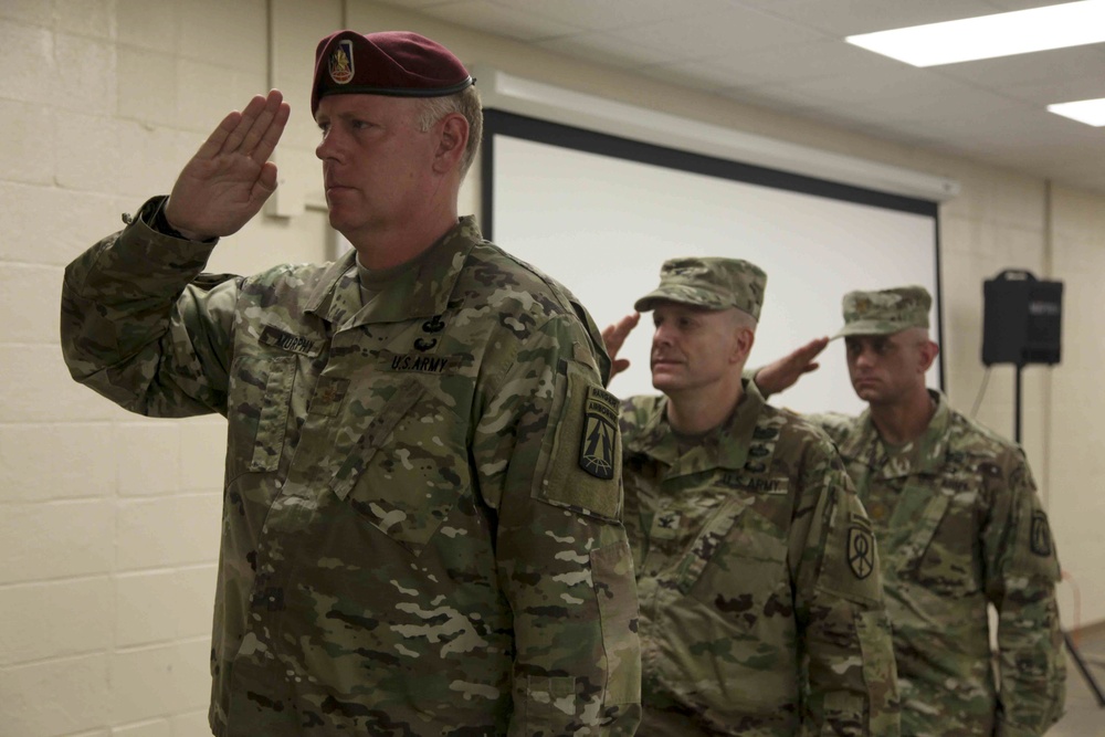 Change of Command Ceremony