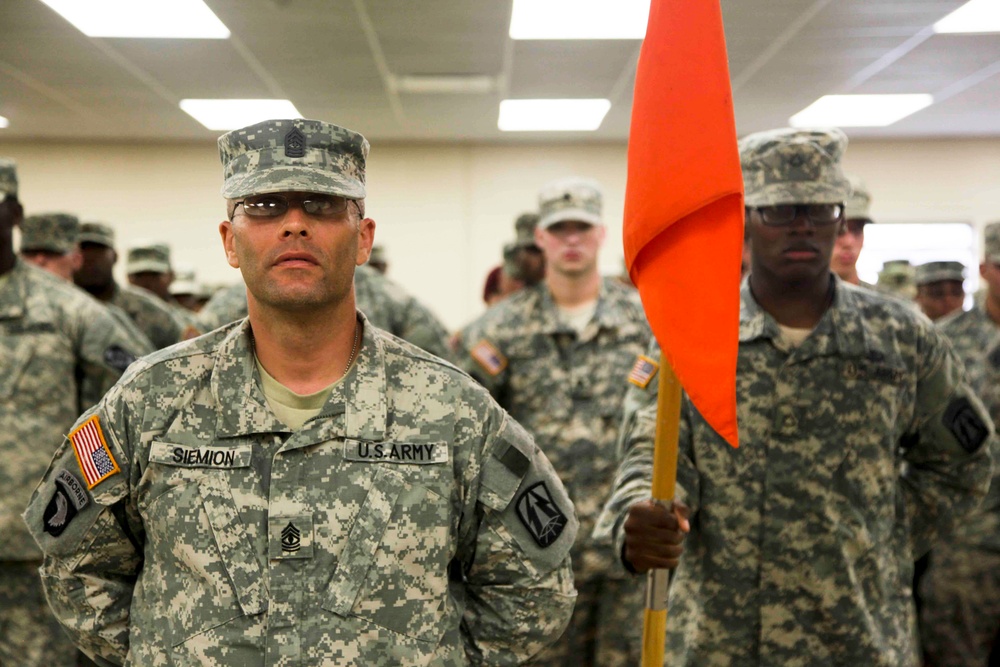 Change of Command Ceremony