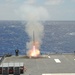 JS Hyuga (DDH 181) launches a missile as part of RIMPAC 16
