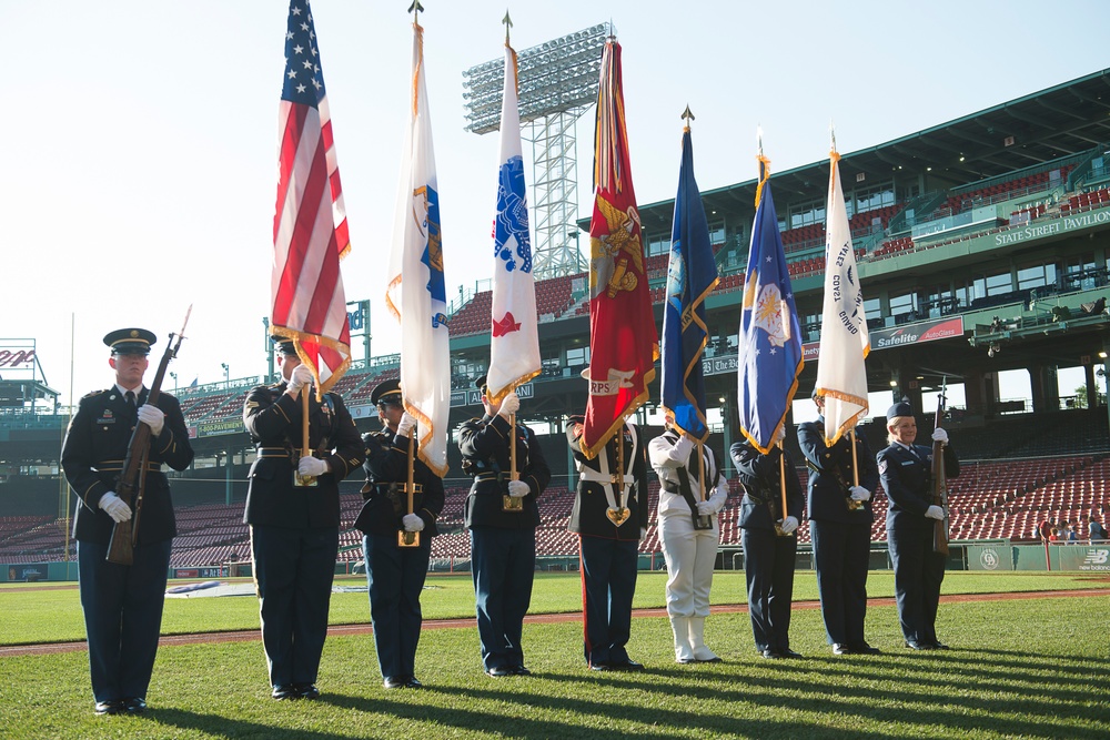Military honored at the seventh annual Run to Home Base in Boston, Mass.