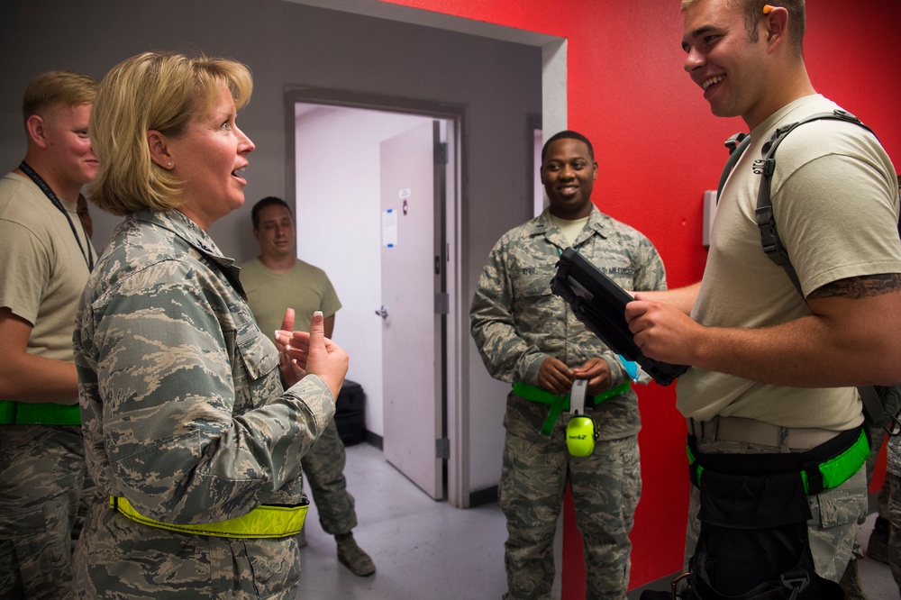 AEW commander visits Red Flag units