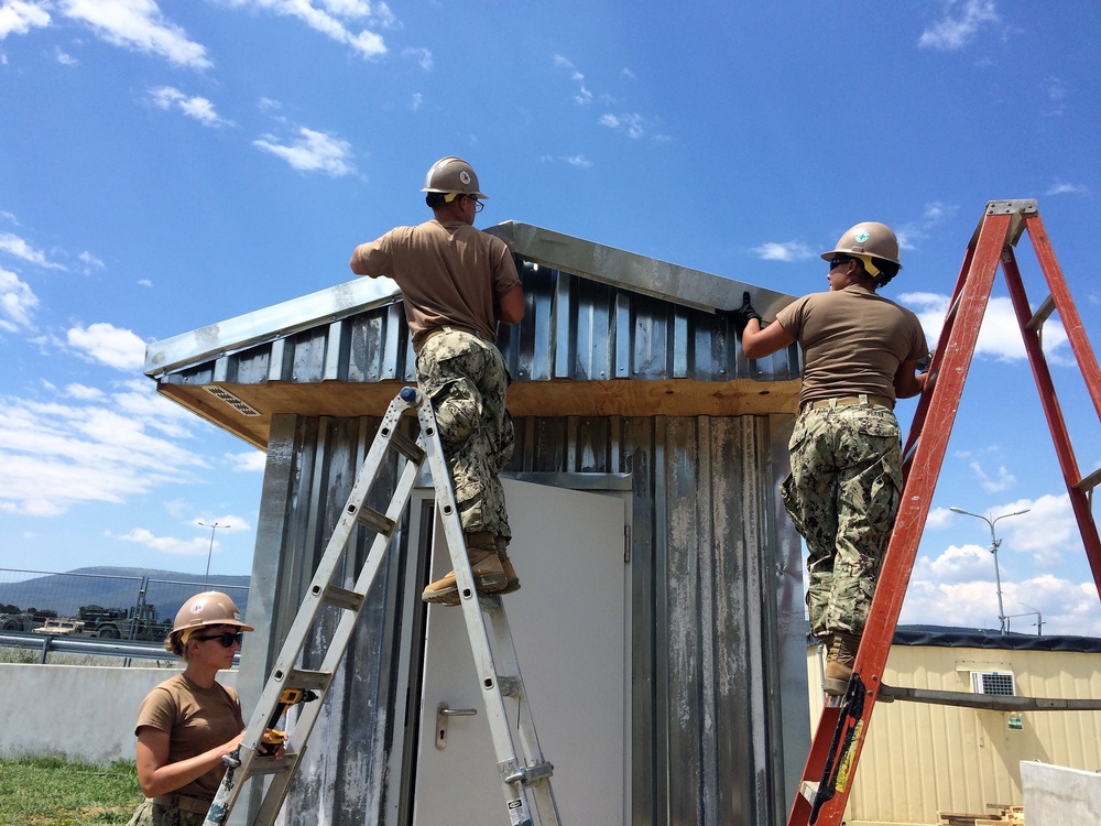 Navy Seabees Complete Construction Projects in Bulgaria