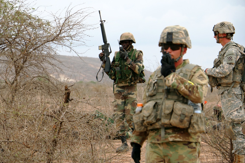 Africa Readiness Training 16 Platoon Live-Fire