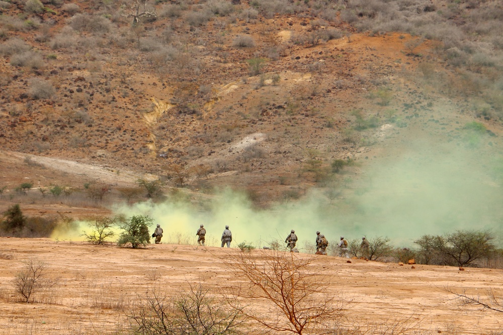 Africa Readiness Training 16 Platoon Live-Fire