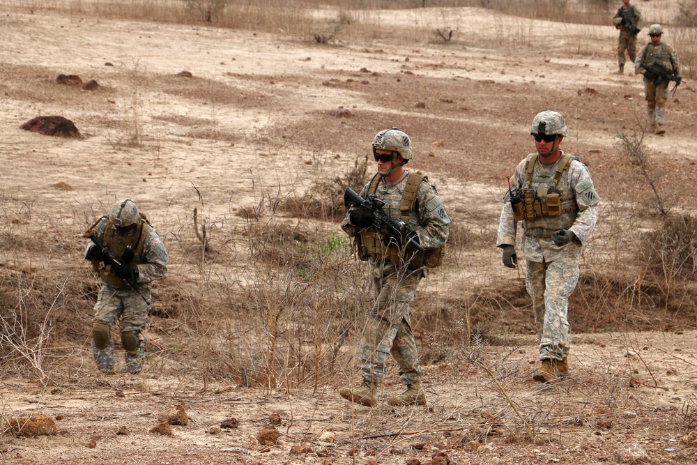 Africa Readiness Training 16 Platoon Live-Fire