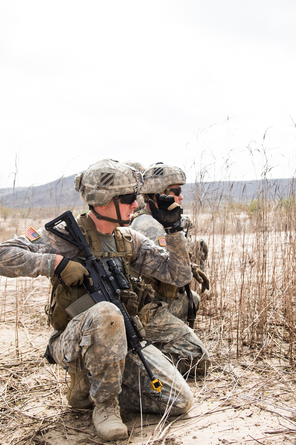 Platoon live-fire exercise