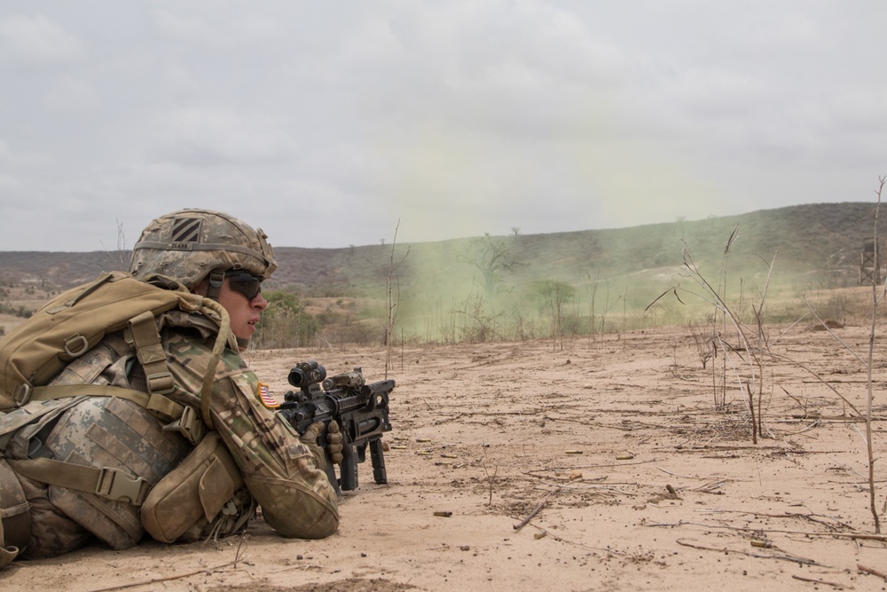 platoon live-fire exercise