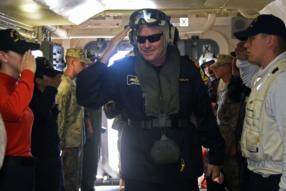CTF 176 tours USS San Diego