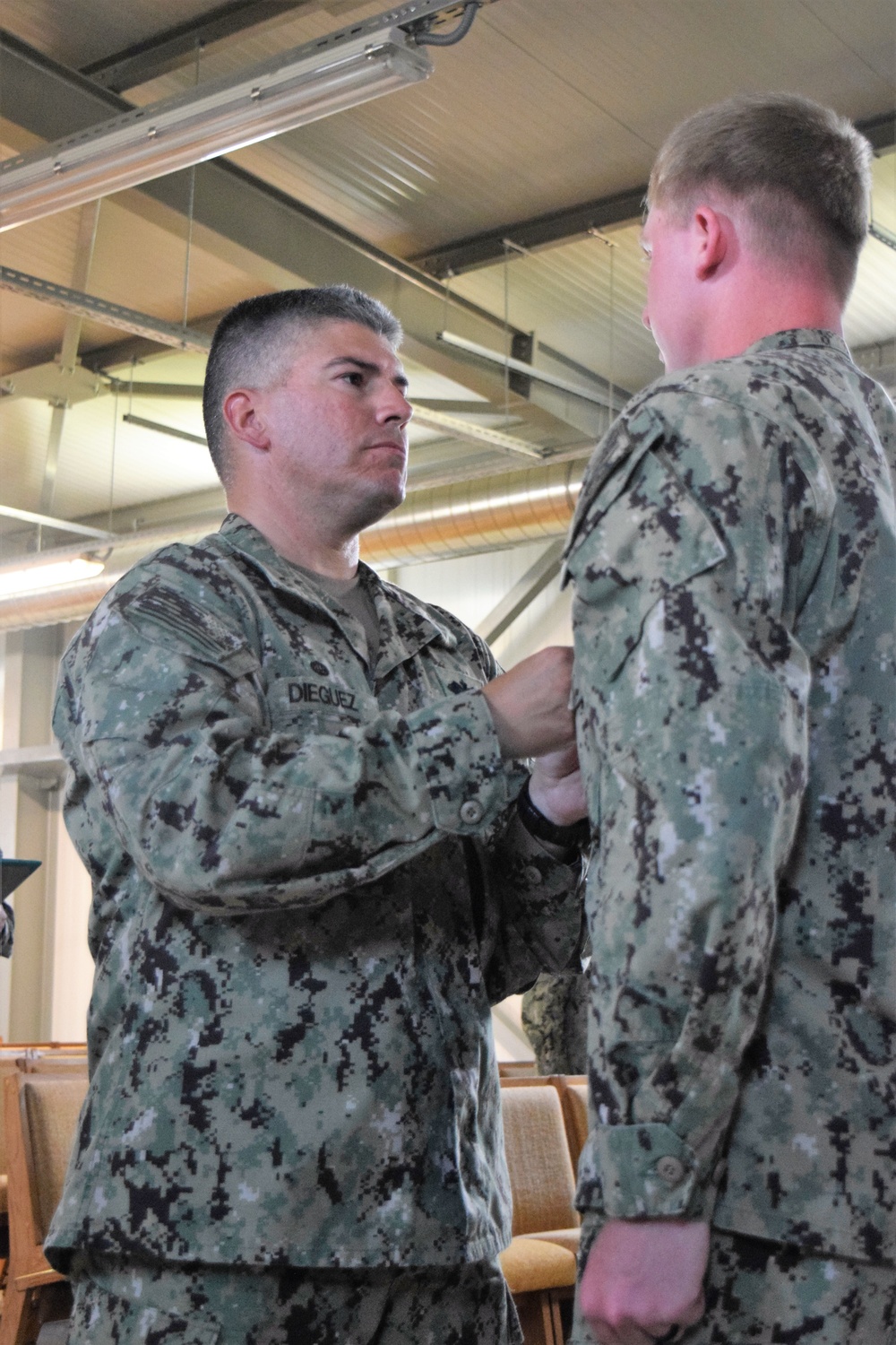 Navy Seabees Promoted in Bulgaria During Operation Resolute Castle