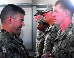 Navy Seabees Promoted in Bulgaria During Operation Resolute Castle