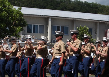 The 3rd Marine Division Color Guard Returns to Guam