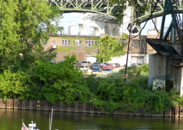 U.S. Coast Guard patrols Cuyahoga River during 2016 Republican National Convention event