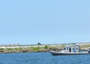 Maritime security partners patrol Cleveland waterfront