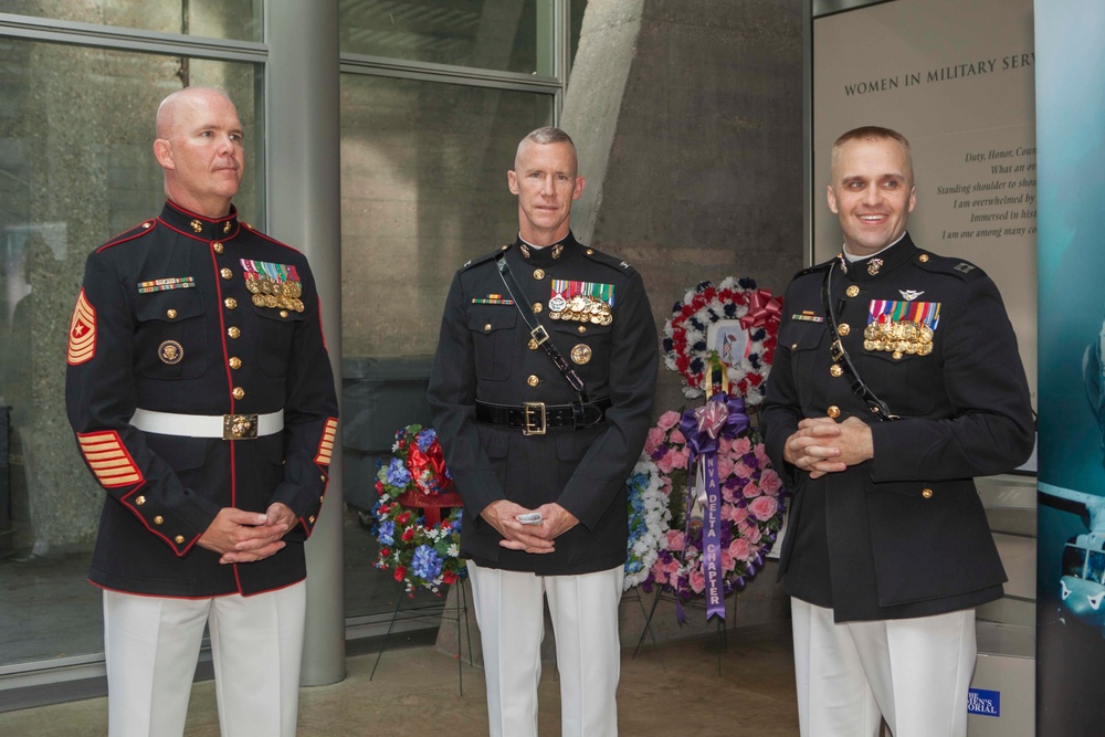 Marine Corps War Memorial Sunset Parade, July 05, 2016