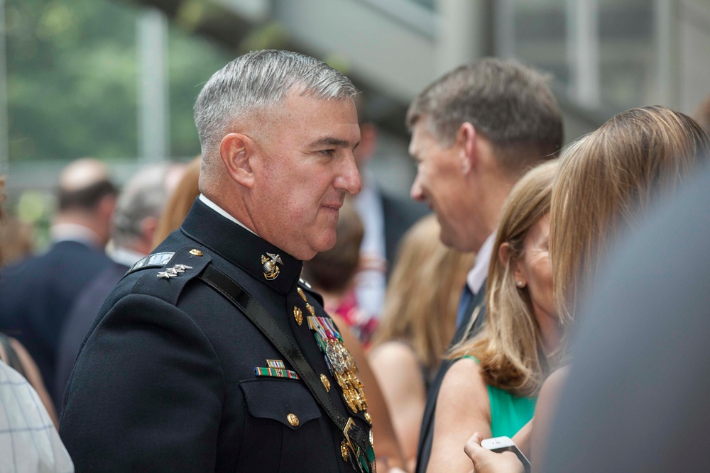 Marine Corps War Memorial Sunset Parade, July 05, 2016