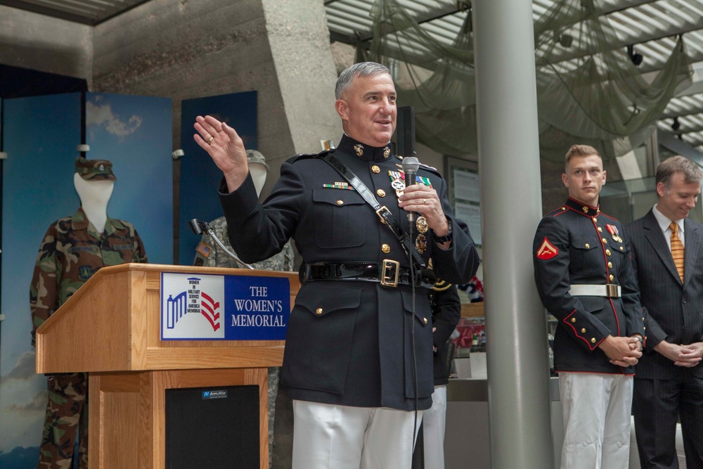 Marine Corps War Memorial Sunset Parade, July 05, 2016