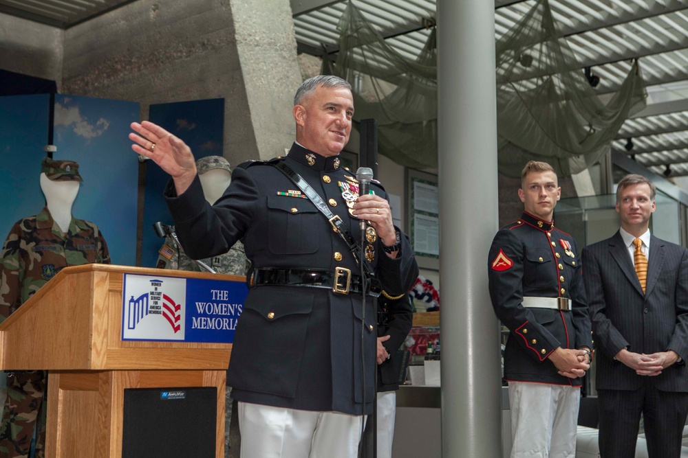 Marine Corps War Memorial Sunset Parade, July 05, 2016