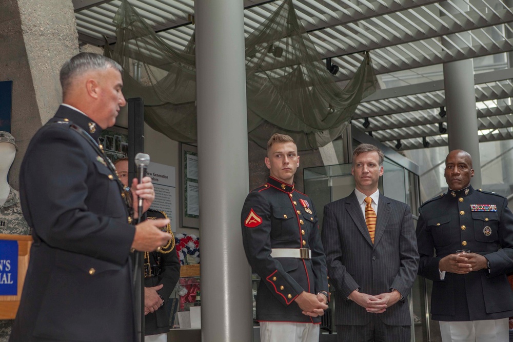 Marine Corps War Memorial Sunset Parade, July 05, 2016