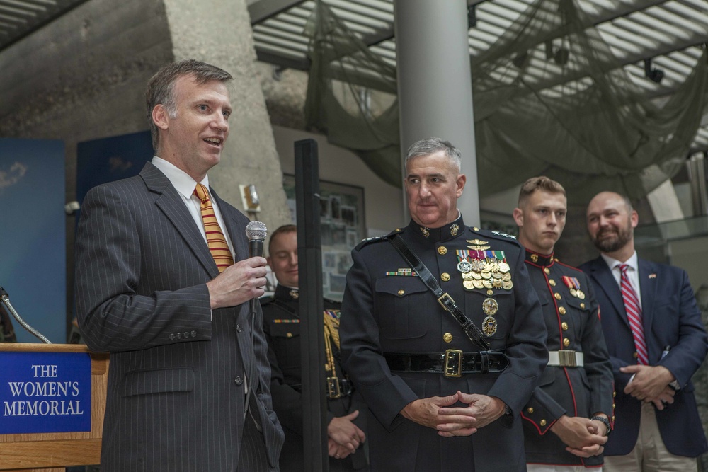 Marine Corps War Memorial Sunset Parade, July 05, 2016