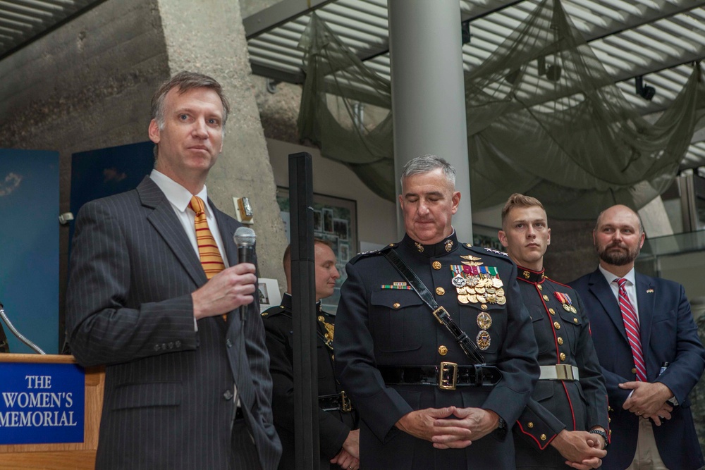 Marine Corps War Memorial Sunset Parade, July 05, 2016