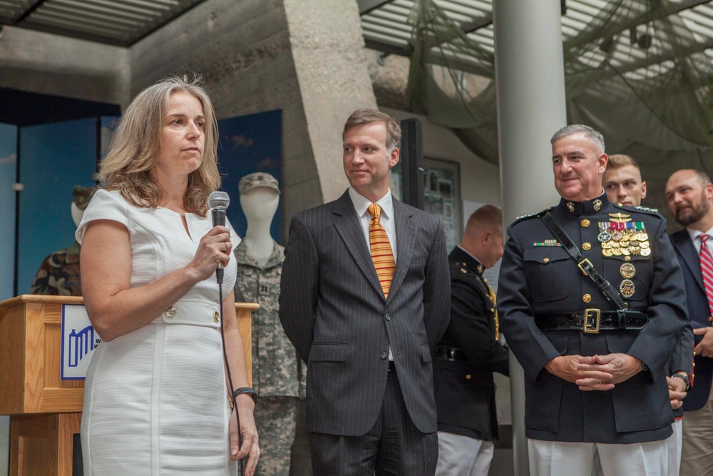 Marine Corps War Memorial Sunset Parade, July 05, 2016