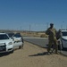 Capt. McCoy trains 650th RSG military police at Ft. Irwin