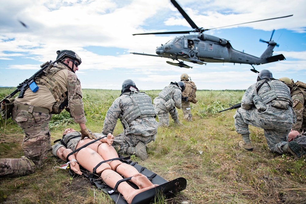 Air Guardsmen conduct mass-casualty exercise