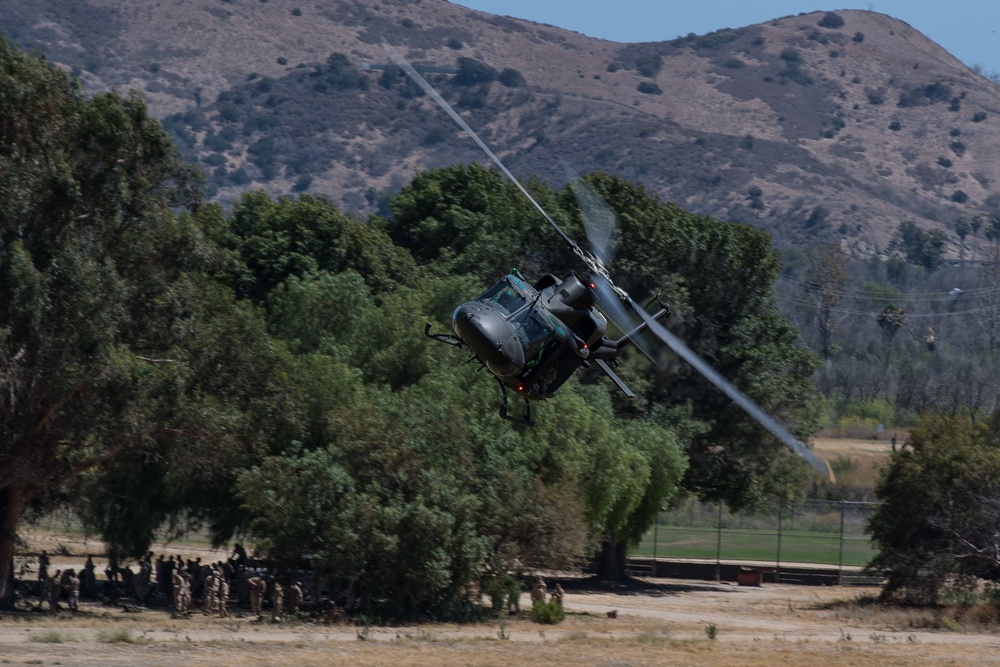 Chile, Canada conduct training at Camp Pendleton during RIMPAC 16