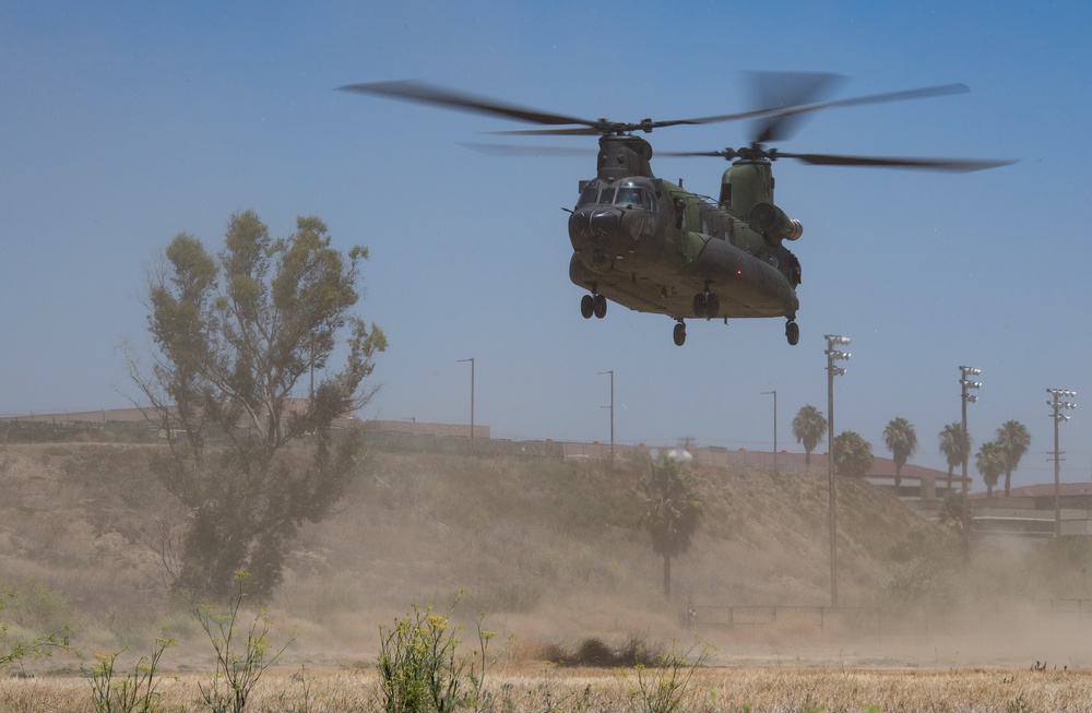 Chile, Canada conduct training at Camp Pendleton during RIMPAC 16