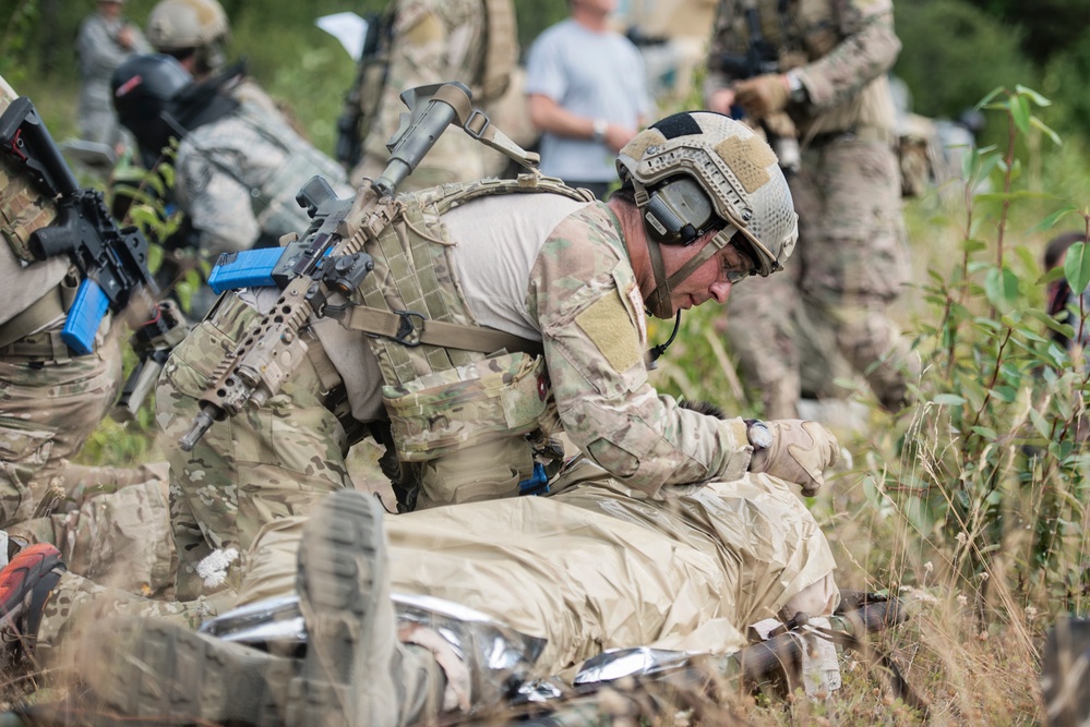 Air Guardsmen conduct mass-casualty exercise