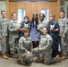 Service members receive a thank you from community member in Norwich, N.Y.