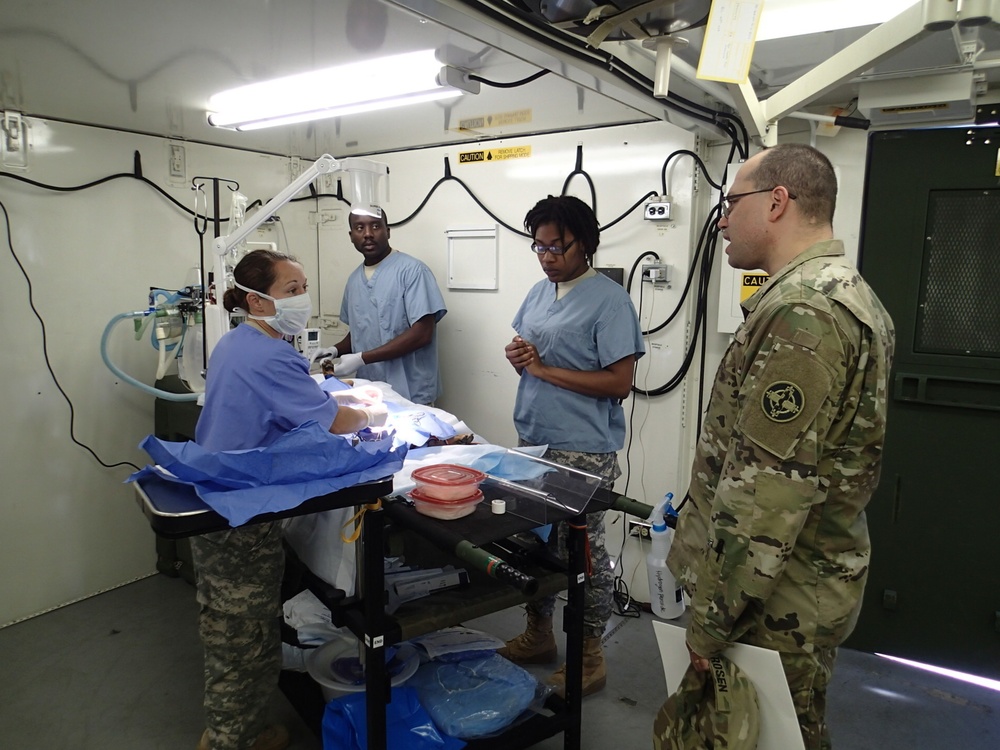 Brigade colonel tours the Innovative Readiness Training event in Norwich, N.Y.