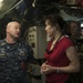 USS Chicago FTC explains the fire control system to UNSECNAV during tour July 22