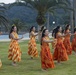 Marines celebrate Hawaiian style