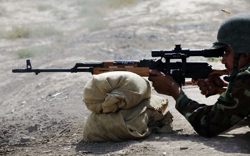 Task Group Taji conducts sniper training