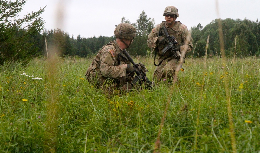 Soldiers in Estonia complete Team Leader course