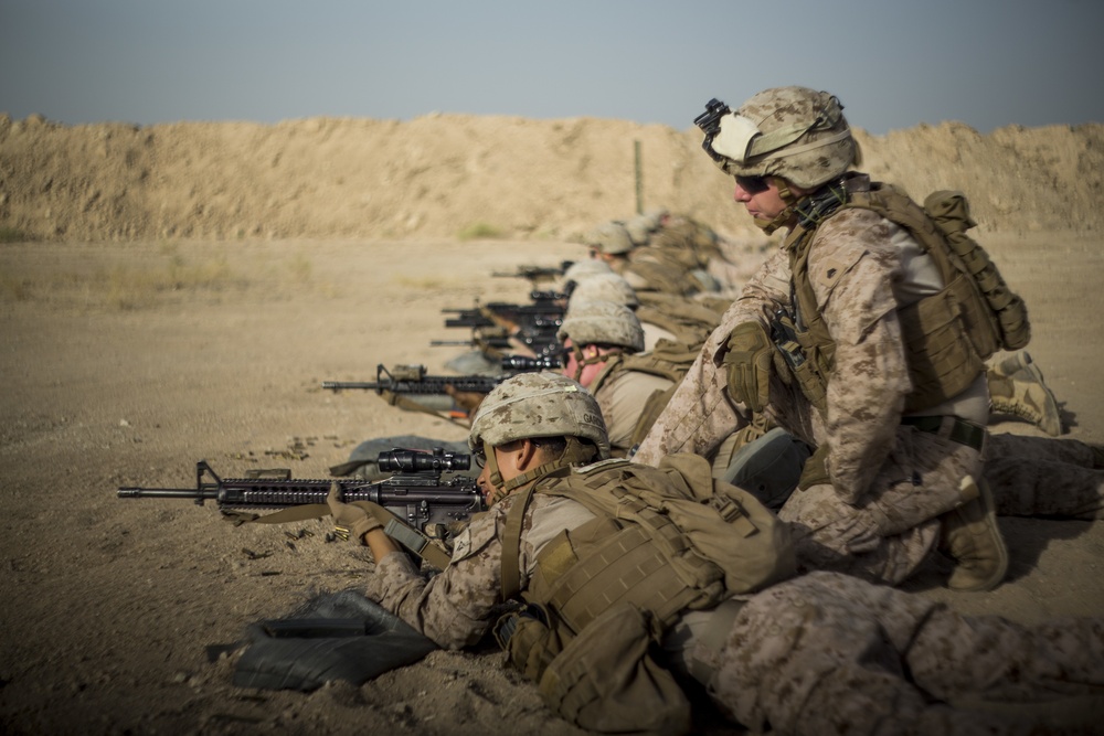 2/7 Marines execute live-fire range