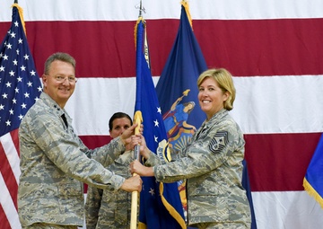 Chief Master Sgt. Amy Giaquinto becomes Command Chief of New York Air National Guard