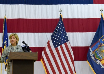 Chief Master Sgt. Amy Giaquinto becomes Command Chief of New York Air National Guard