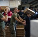 USS Wasp Performs Replenishment At Sea